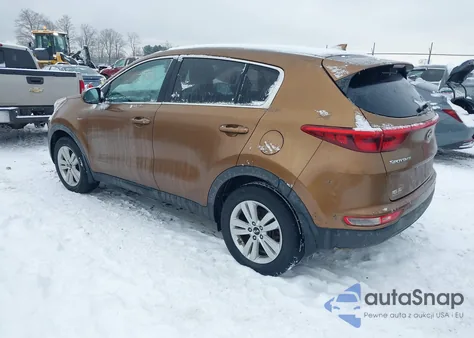 2017 Kia Sportage Lx z USA, uszkodzony, nr VIN KNDPMCAC4H7179644